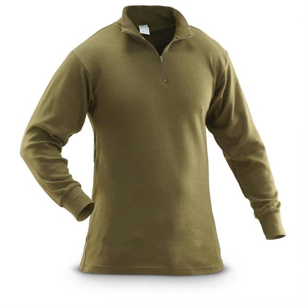 2 New French Military Surplus 1/4-zip Shirts - $8.99 (All Club Orders ...