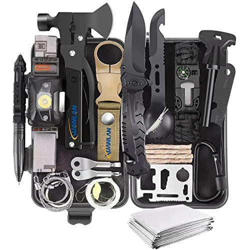 Survival Kits, 29 in 1 Survival Gear and Equipment Practical Camping  Accessories, Emergency Survival Kit for Camping Hiking Fishing Adventure -  $25.31 (Free S/H over $25)