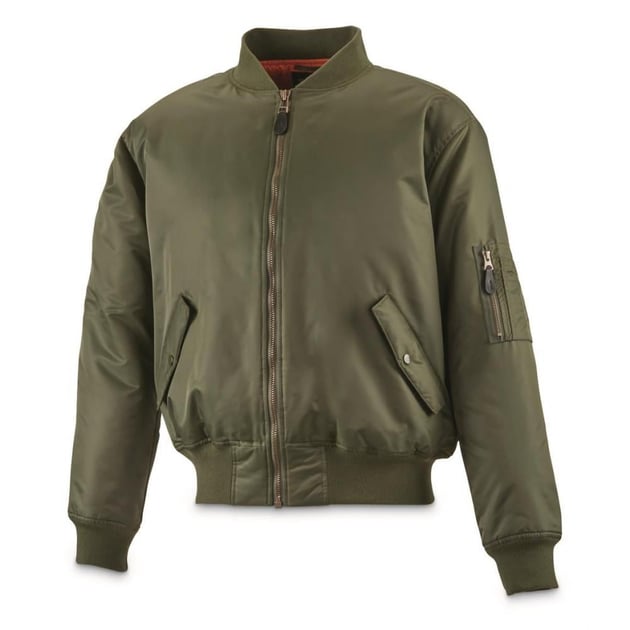 HQ Issue Men's Military Style MA-1 Flight Jacket - $24.75 (Buyer’s Club ...