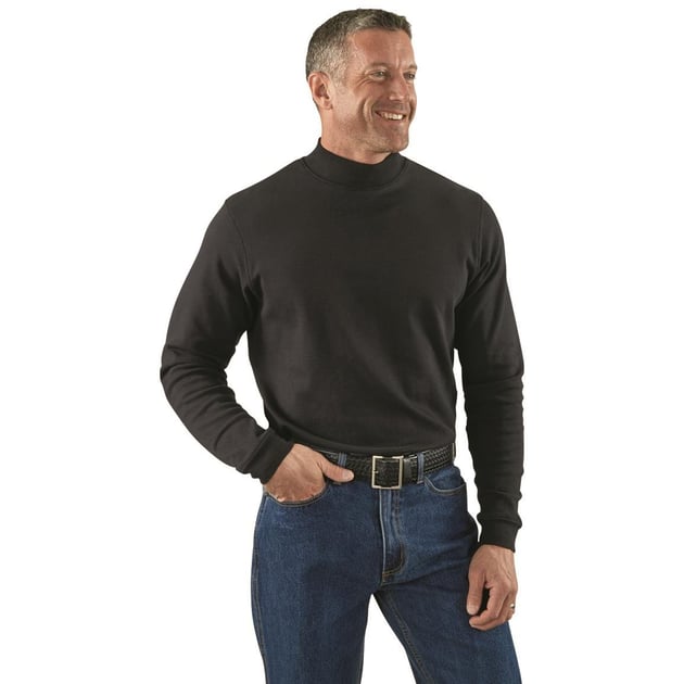 Guide Gear Men's Mock Turtleneck Long-Sleeve Shirt from $8.99 (Buyer’s ...