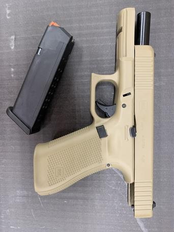 Glock 17 GEN5 9MM FXD W/FRNT SERRATIONS FDE - $549.99 (Free S/H on  Firearms)