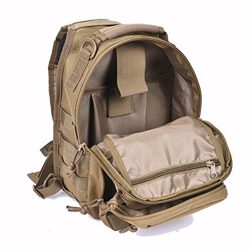 REEBOW GEAR Tactical Sling Bag Military Single Shoulder Backpack Pack ...