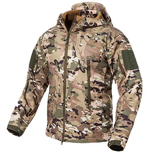 Tactical Jacket Men Winter Thermal Fleece US Military Outdoor Sport Hooded  Coat Hiking Hunting Combat Camping Army Soft Shell