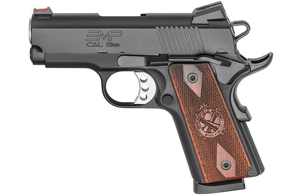 Springfield 1911 EMP 9mm Essentials Package with Cocobolo Grips - $875. ...