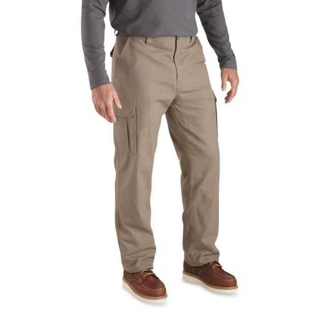 Guide Gear Men's Outdoor 2.0 Flannel-Lined Cotton Cargo Pants - $31.49 ...