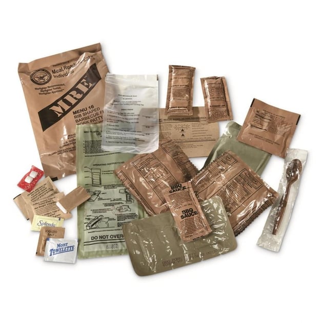 U.S. Military Surplus Complete MRE Meal Assortment, 12 Pack - $71.99 ...