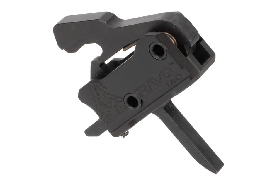 Rise Armament Rave 140 AR-15 Trigger - Flat Bow - Anti-Walk Pins - $98.99  after code: SAVE10