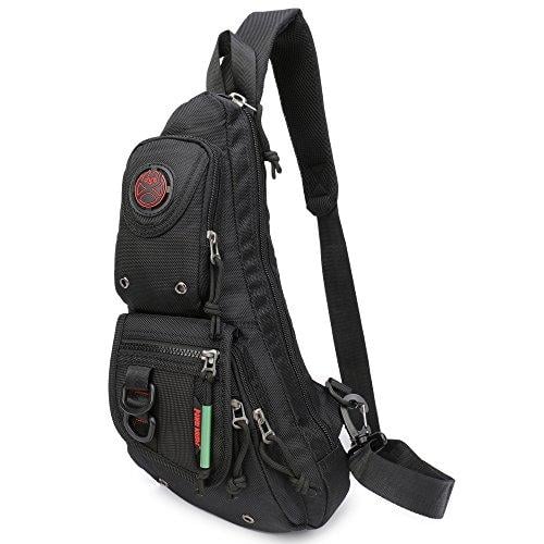 NICGID Sling Chest Bag (Black, Green, Navy) - $25.99 (Free S/H over $25 ...