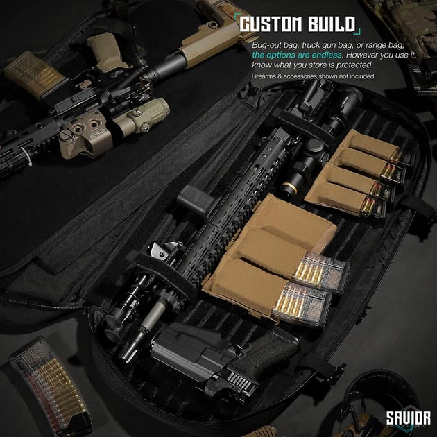 SAVIOR 30" 34" 38" Tactical Rifle Bag Discreet Pistol  Conceal Carry Storage Case