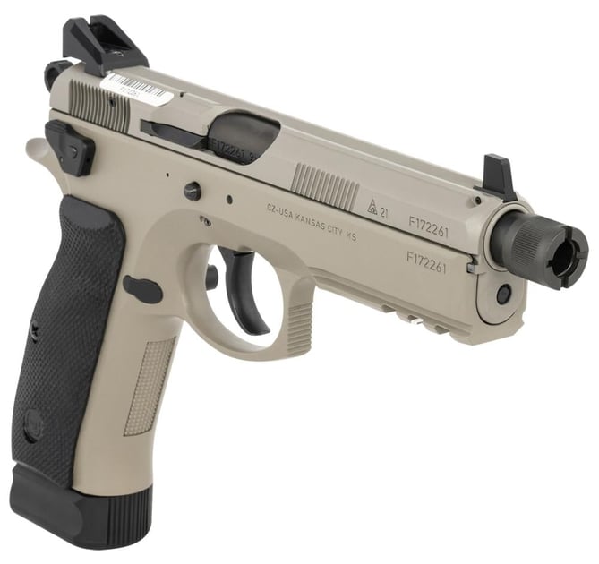 Buy CZ 75 SP-01 Tactical Urban Grey Suppressor-Ready For Sale