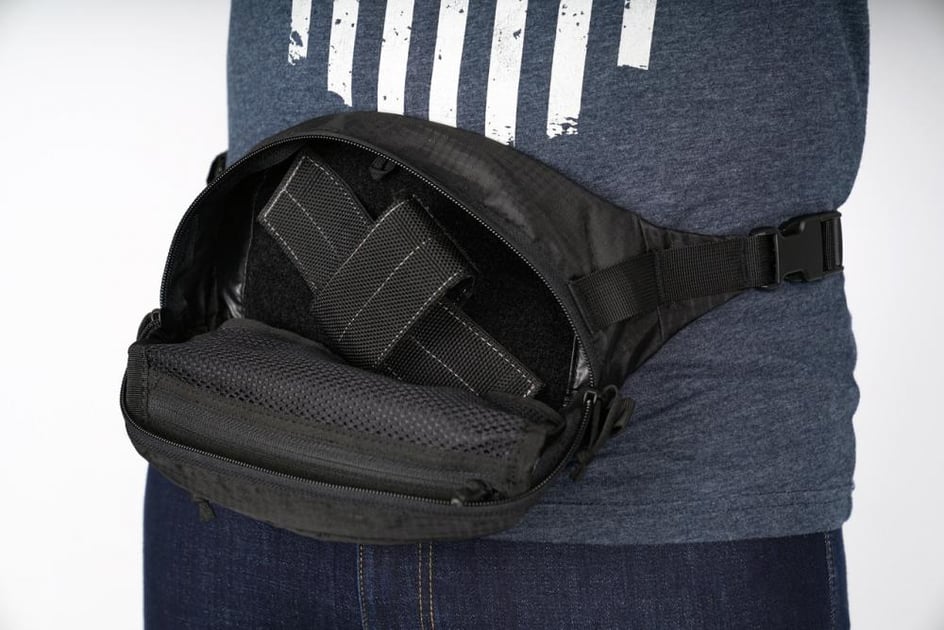 LA Police Gear Frunk Pack w/ Removable Holster (Gray, Blue) - $18 w ...