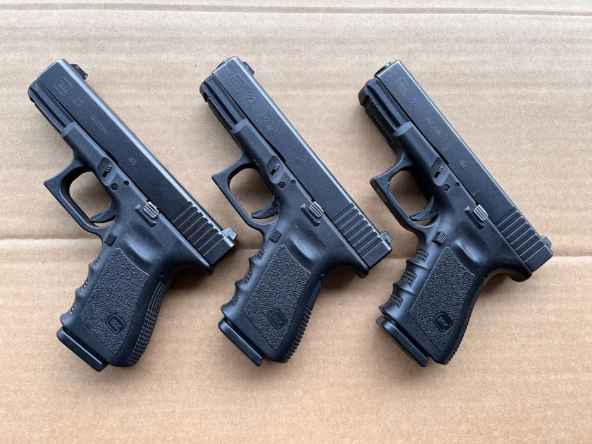 Glock 23 Gen5 .40 S&W 4.02in Matte Black Pistol - 10+1 Rounds