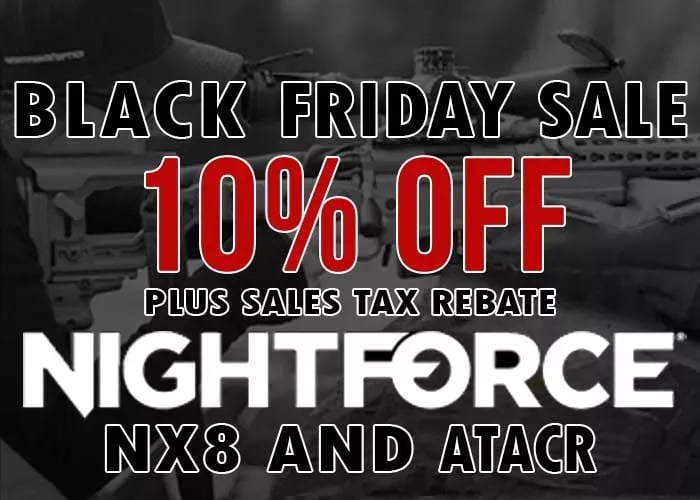 Eurooptic Nightforce Black Friday 2023 Sale gun.deals
