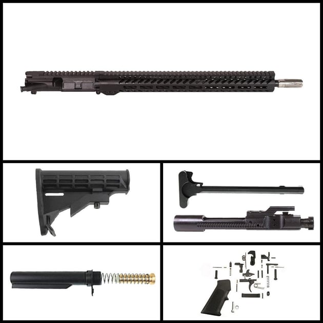 Davidson Defense 'Brelsford' 18-inch AR-15 7.62x39 Nitride Rifle Full ...