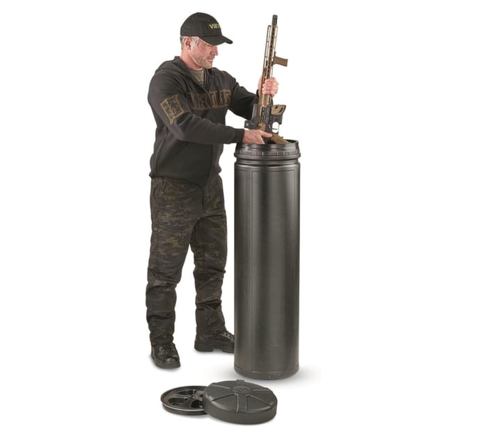 HQ ISSUE Gun Burial Tube Underground Storage Container, Waterproof Rifle  Case, 12 x 46.5 - $169.99 (Free S/H over $25)