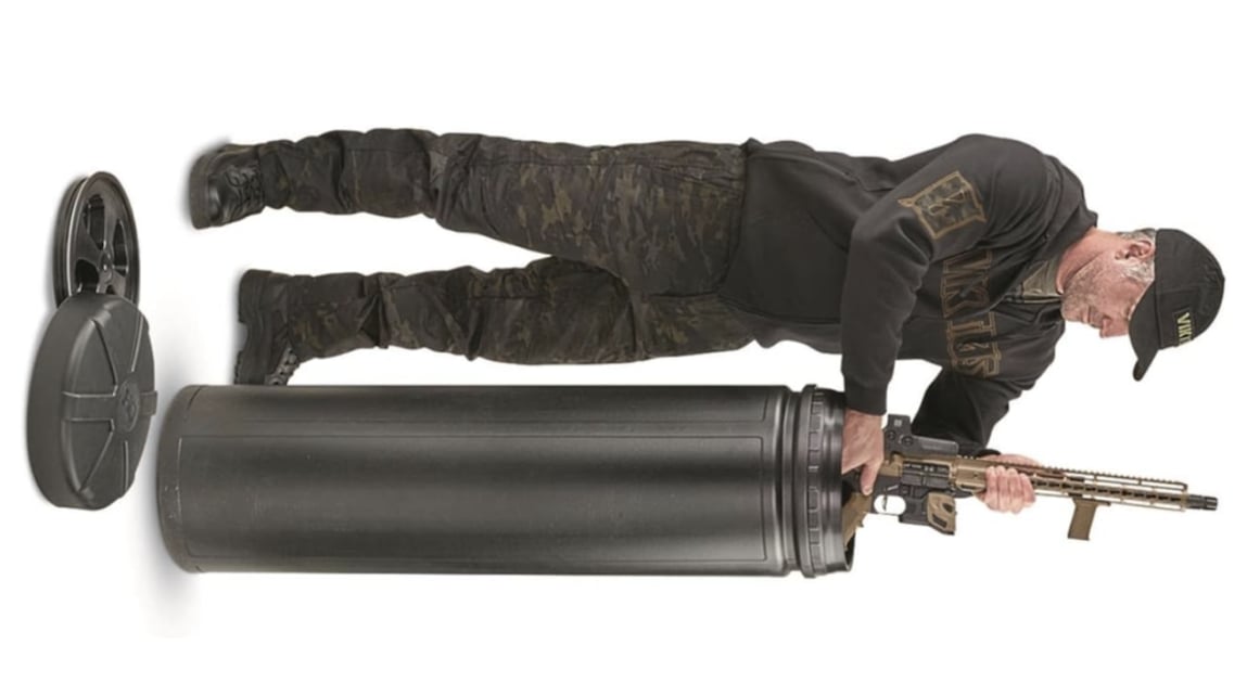 HQ ISSUE Gun Burial Tube Underground Storage Container, Waterproof Rifle  Case, 12 x 46.5 - $169.99 (Free S/H over $25)