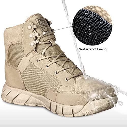 FREE SOLDIER Waterproof Men's Tactical Boots 6