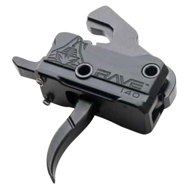 Rise Armament AR15 Rave 140 Trigger Curved & Extended Latch Charging ...
