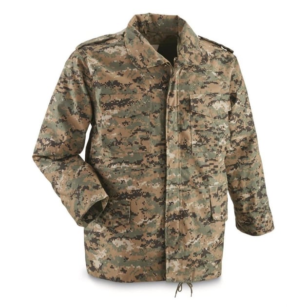 Fox Tactical M65 Field Jacket with Liner (Gray, Woodland) - $39.59 ...