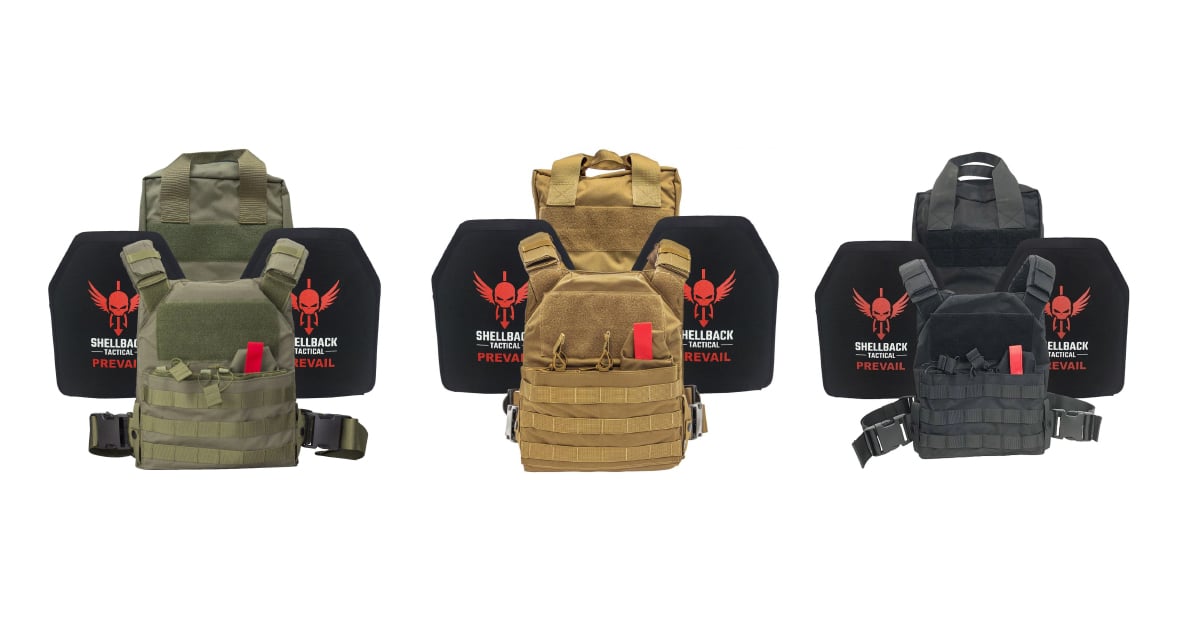 Shellback Tactical Defender Active Shooter Kit with Level IV Plates ...