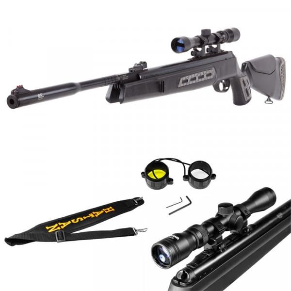 Hatsan 125 Sniper 25 Cal Break Barrel Air Rifle Combo Black 16338 Free Sh Over 25 0547