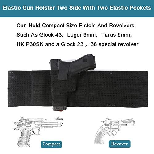 Accmor Belly Band Holster for Concealed Carry, Elastic Breathable ...