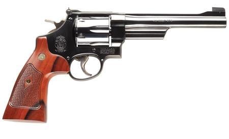 S&W Model 25 Classic .45 Long Colt 6.5 Inch Barrel Blue Finish Wood ...