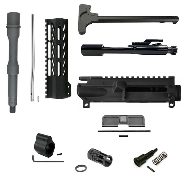 Ramlin AR15 7.5'' Pistol Complete Upper Receiver Build Kit With 7 Inch ...