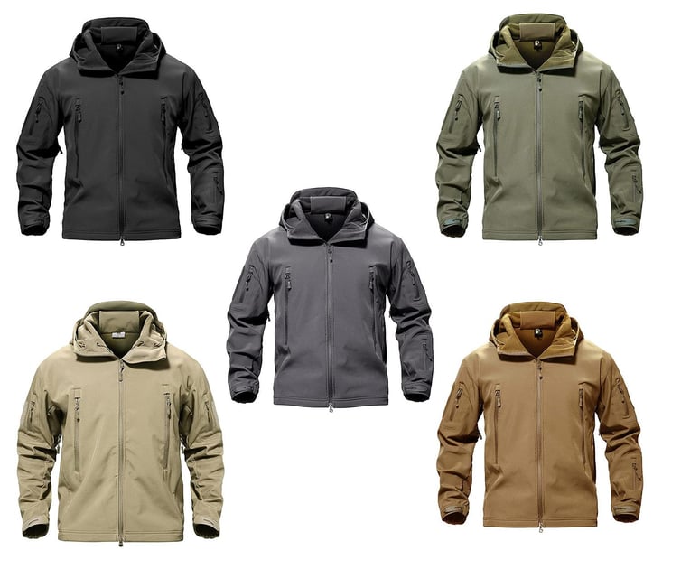 Men's Special Ops Military Tactical Soft Shell Jacket Coat - $49.98 ...