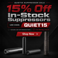 15% Off In-Stock Suppressors w/code "QUIET15" @ Sportsman's Outdoor Superstore
