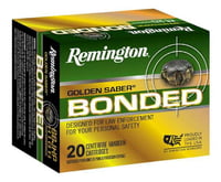 Remington Golden Saber Bonded 40 S&W 165 Grain Bjhp (100 Rounds) - $170.99 + Free Shipping (Free S/H)