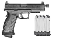 Springfield XDM Elite 9mm 4.5 OSP Gear Up Package with Five Magazines - $499.99