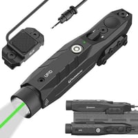 DARKFANG Mlok and Picatinny Flashlight and Laser Combo 1450 Lumen Weapon Light with Removeable Pressure Switch - $31.99