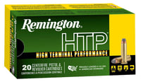 Remington HTP 40 S&W 155 gr Jacketed Hollow Point (JHP) 20 Box - $12.98