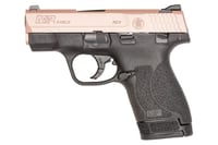 Smith & Wesson MP9 Shield M2.0 9mm Rose Gold Slide and Black Frame - $319.99