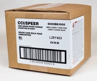 CCI Blazer Brass 1000 Rounds 115gr 9mm - $239.99