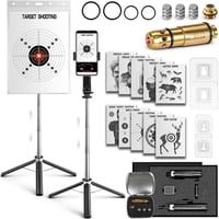 GLORYFIRE Dry Fire Laser Training System - Safe & Economical Practice Without Live Ammo, Home Training Compatible with App for Performance Tracking - with Cartridge, Targets & Holderes(Use code VKU9D4LD) - $55.79