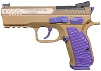 CZ Shadow 2 Compact PBJ Tan / Purple 9mm 4" Barrel 15-Rounds - $1596.24