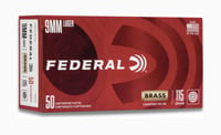 Federal WM5199 9mm 115gr FMJ 1000 Round Case - $214.99