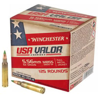 Winchester USA Valor 556NATO 62 Grain FMJ Green Tip 1250 Round Limited Edition Series - $625 ($475 after $150 MIR) (Free S/H)