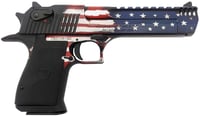 Magnum Research Desert Eagle Star Spangled Banger 50ae 6in Barrel 7rd Red/White/Blue Integrated Muzzle Brake - $2299.99