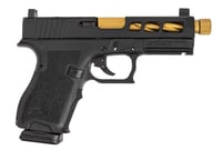 PSA Dagger Compact 9mm Pistol With SW1 RMR Slide & TiN Spiral Fluted Threaded Barrel, Black - $359.99