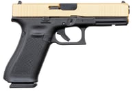 Glock 17 Gen5 Black / Gold 9mm 4.49