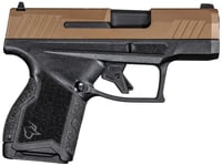 Taurus GX4 9mm Micro Compact Pistol with Troy/Coyote Cerakote Slide - $277.28