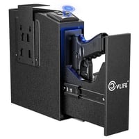 40% off CVLIFE Biometric Gun Safe for Handgun Quick-Access Safety Device with Fingerprint Lock or Key Pad, Gun Lock Box for Home Bedside Nightstand Car - $77.99 w/code S54XGYBH + 10% off Prime Discount 