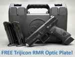 BER APX A1 FULL SIZE Gen2 RDO (Optics Ready) 9MM 4.25 BBL 17 9mm + Fiber Optic Sight (Front) + FREE Trijicon RMR Plate - $379.00