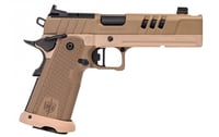 MAC 9 DS-D NJG Exclusive V1 9mm SAO 2011 5" Compensated Bull Barrel, Three Shades of FDE , Agency AOS Optics Cut, 2-17rd Magazines - $1199.95