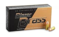 CCI AMMUNITION 9mm Luger 124 gr FMJ Blazer Brass 1000 Round Case 5201