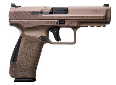 Century Arms Canik TP9SF Special Forces 9mm 4.46" 18-Round FDE - $337.70 (Add To Cart) 