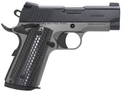 Girsan MC1911 SC Untouchable Tungsten / Black 9mm 3.4" Barrel 7-Rounds - $412.99 (Add To Cart) 